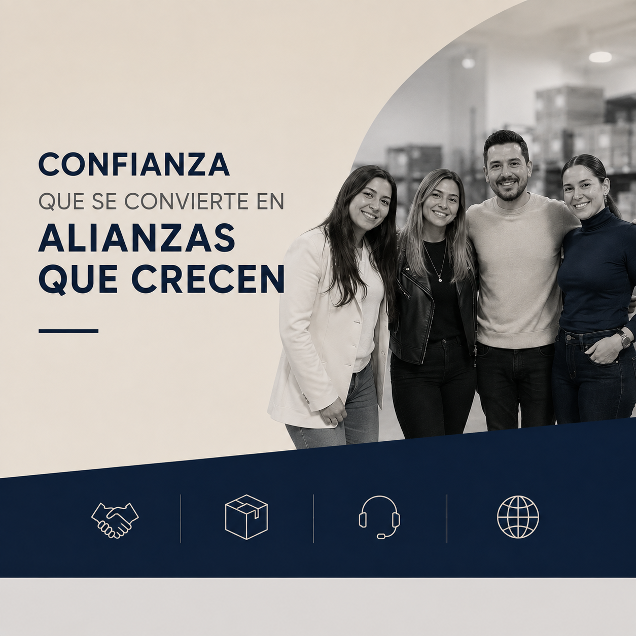 Lo que comenzó con una visita virtual, hoy es una alianza comercial