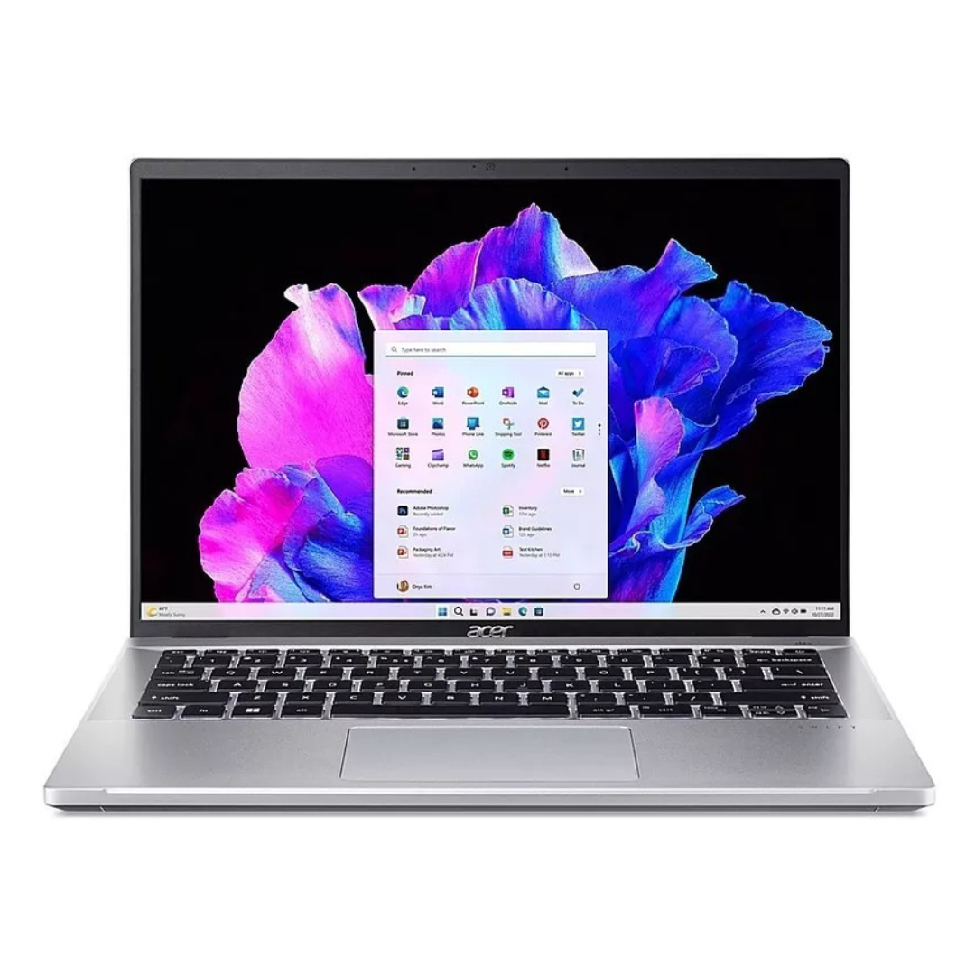 Acer Swift 14 AI 14” WUXGA Touch - Ryzen AI 9 365, 32GB RAM, 1TB SSD, Windows 11 - Pure Silver (SF14-61T-R3U1)