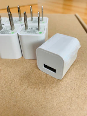Cargador/adaptador USB de pared 5V 1A completamente nuevo, compatible con iPhone, Android y otros teléfonos inteligentes