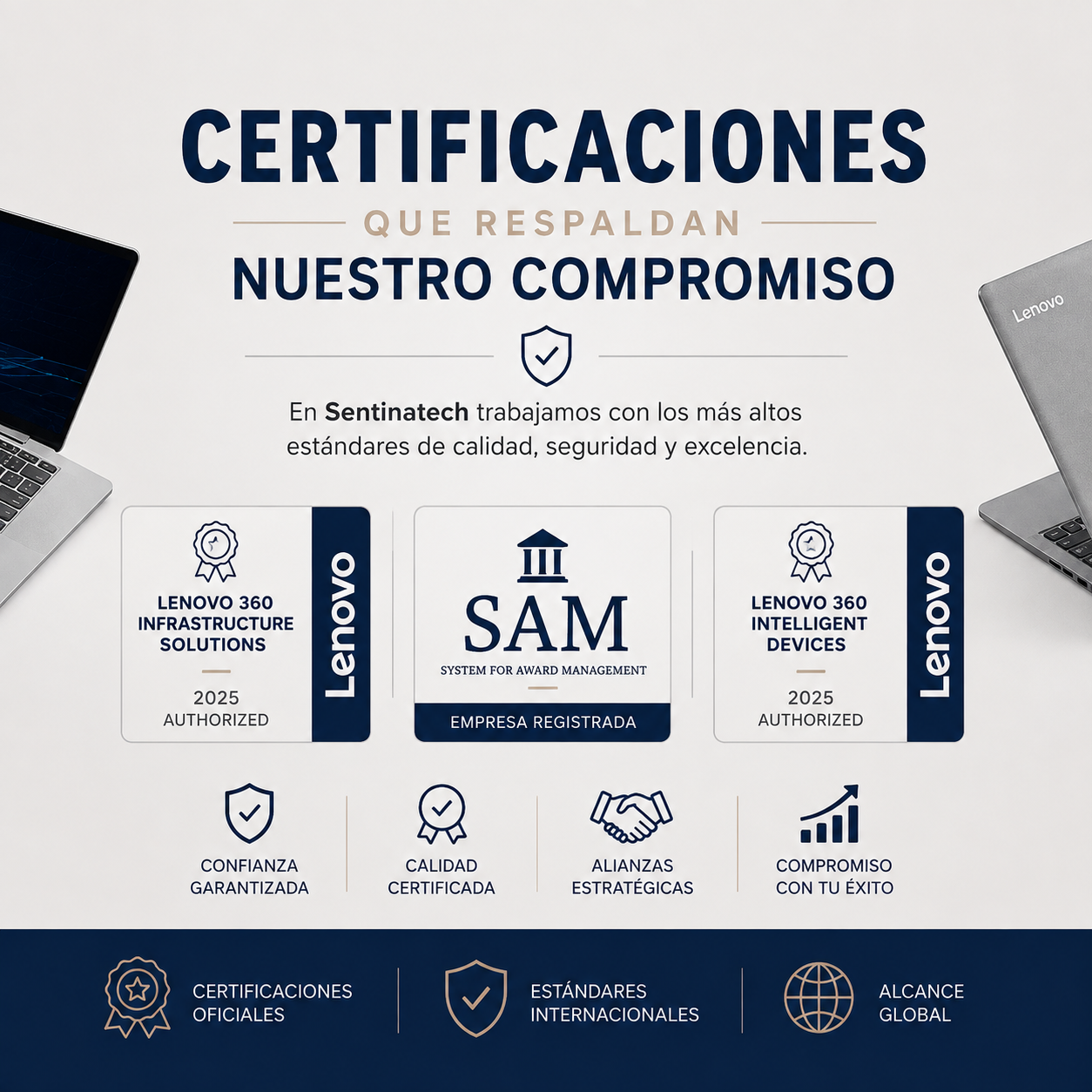 Nuestras certificaciones: el respaldo que da confianza a cada operación