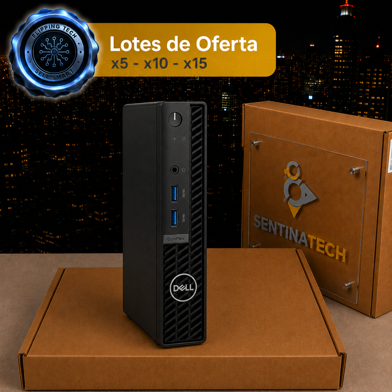 Dell OptiPlex 7010 Micro | i5-13 | 16GB | 256GB SSD | Refurbished | Promosemana