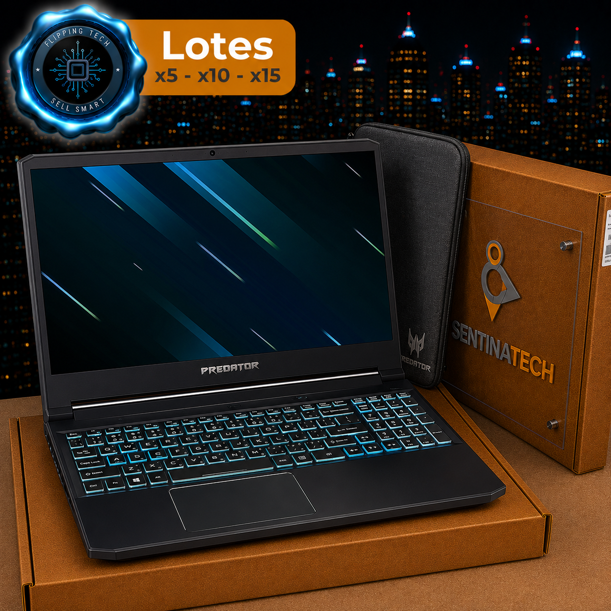 Acer Predator Triton 500 PT515-52-73L3, Intel i7-10750H, RTX 2070 SUPER, 16GB RAM, 512GB SSD, 15.6" FHD 300Hz