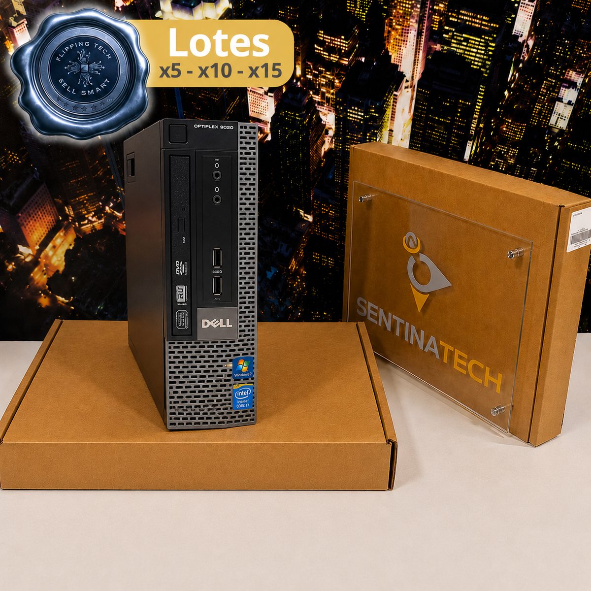 Dell OptiPlex 9020 | 8GB RAM | 250GB SSD | Intel Core i7 4th Gen | Desktop PC | Grade AB AS-IS | Bulk Lot | Promosemana