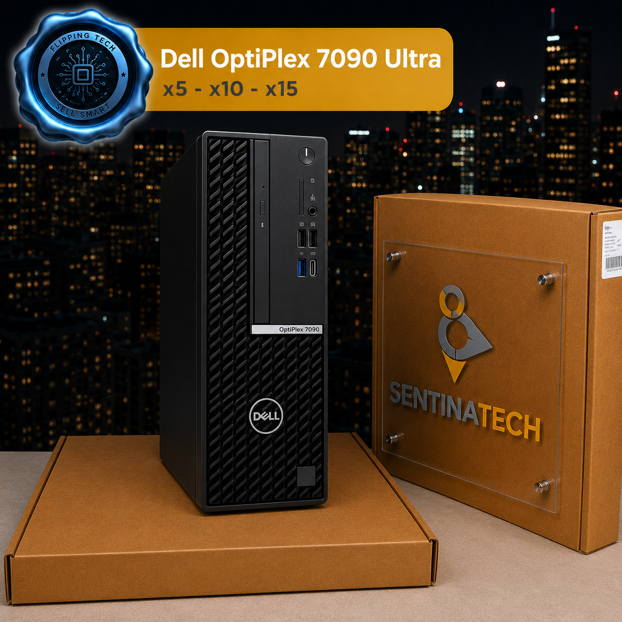 Dell OptiPlex 7090 Ultra i5-1145G7 32GB RAM 256GB SSD Windows 11 Pro Refurbished
