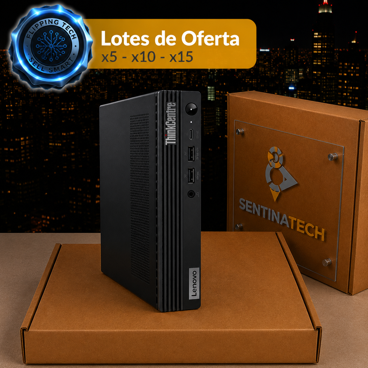 Lenovo ThinkCentre M75Q Gen 2 Tiny | Ryzen 5 Pro 5650GE | 16GB | 256GB SSD | Refurbished | Promosemana