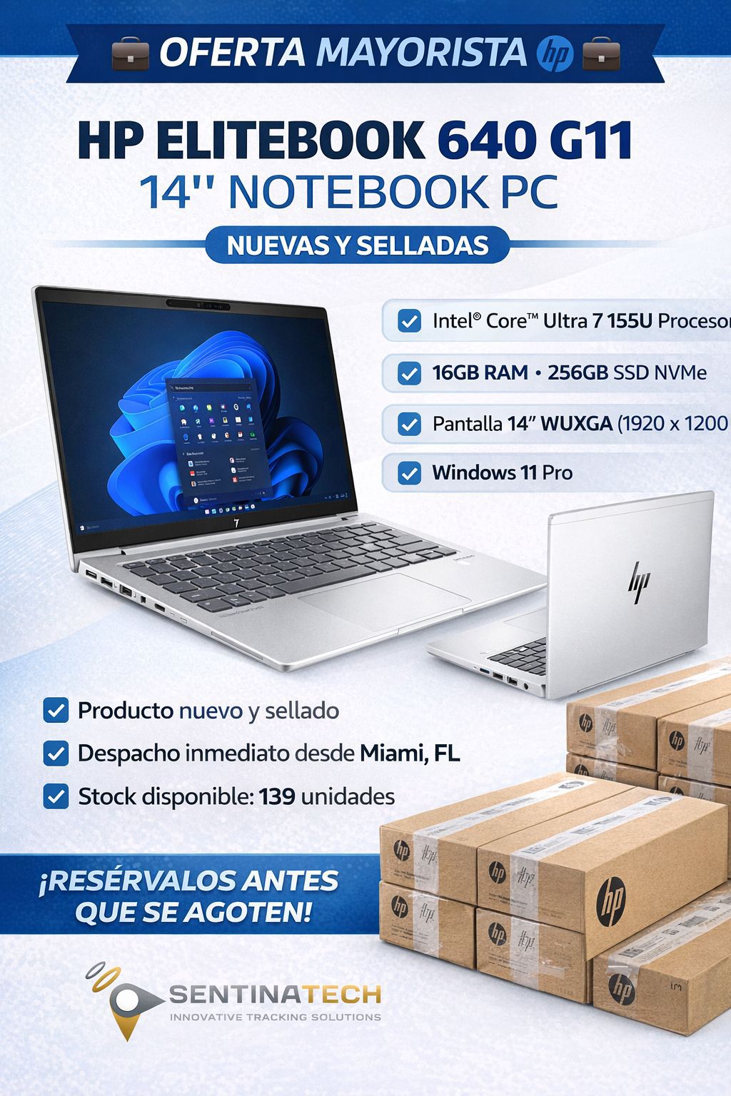 HP EliteBook 640 G11 – 14” | Nuevas
