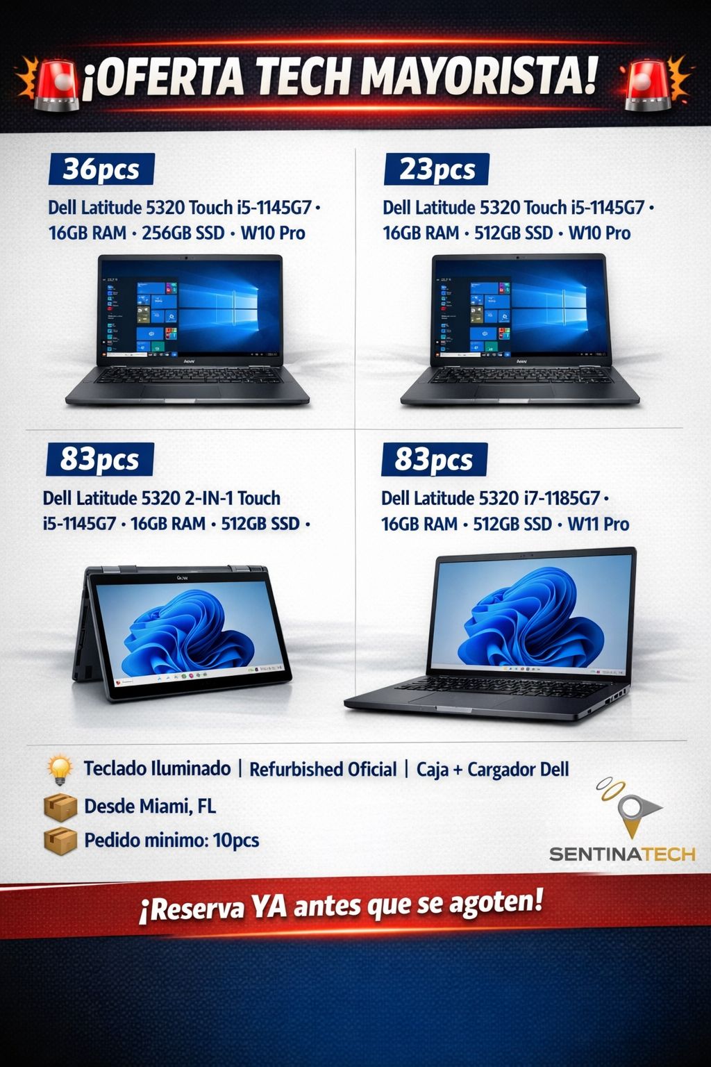 Dell Latitude 5320 i7 – 16GB RAM – 512GB SSD | Windows 11 Pro