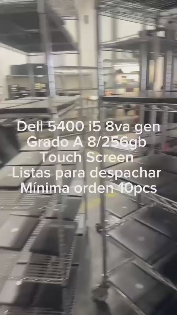 Dell Latitude 5400 Touch Screen i5 8ª Gen 8GB RAM oferta SSD aparte ( sin instalar) Grado A