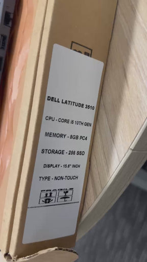 Dell Latitude 3510 15" | i5 10th Gen | 8GB | 256GB SSD | Grado A | Promosemana